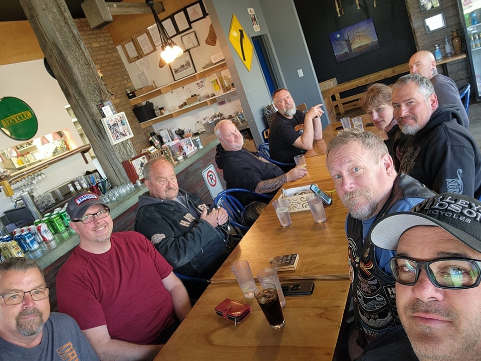 Regina HOG Chapter 9252 group gathering indoors